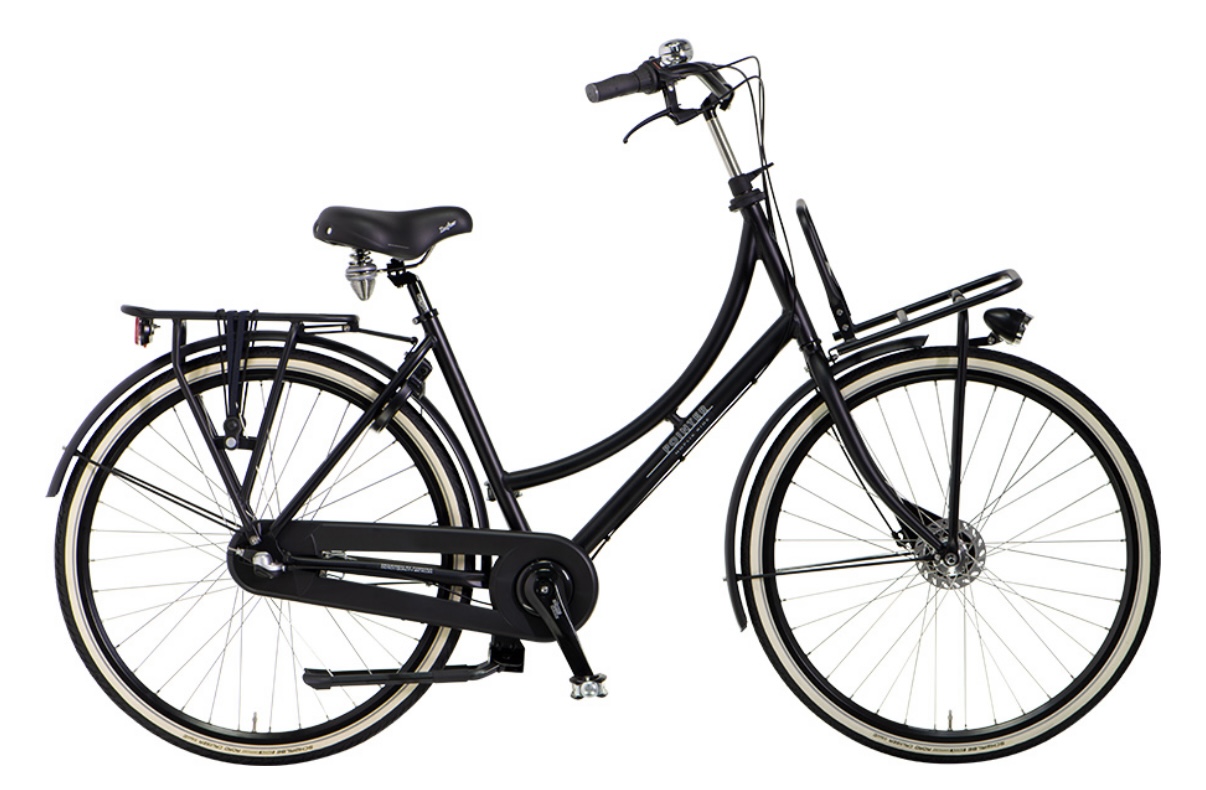 Pointer Grande Plus Transportfiets Shimano Nexus 3 Remnaaf Alluminium Frame Mat Zwart